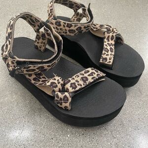 Leopard Print Women's Sandals